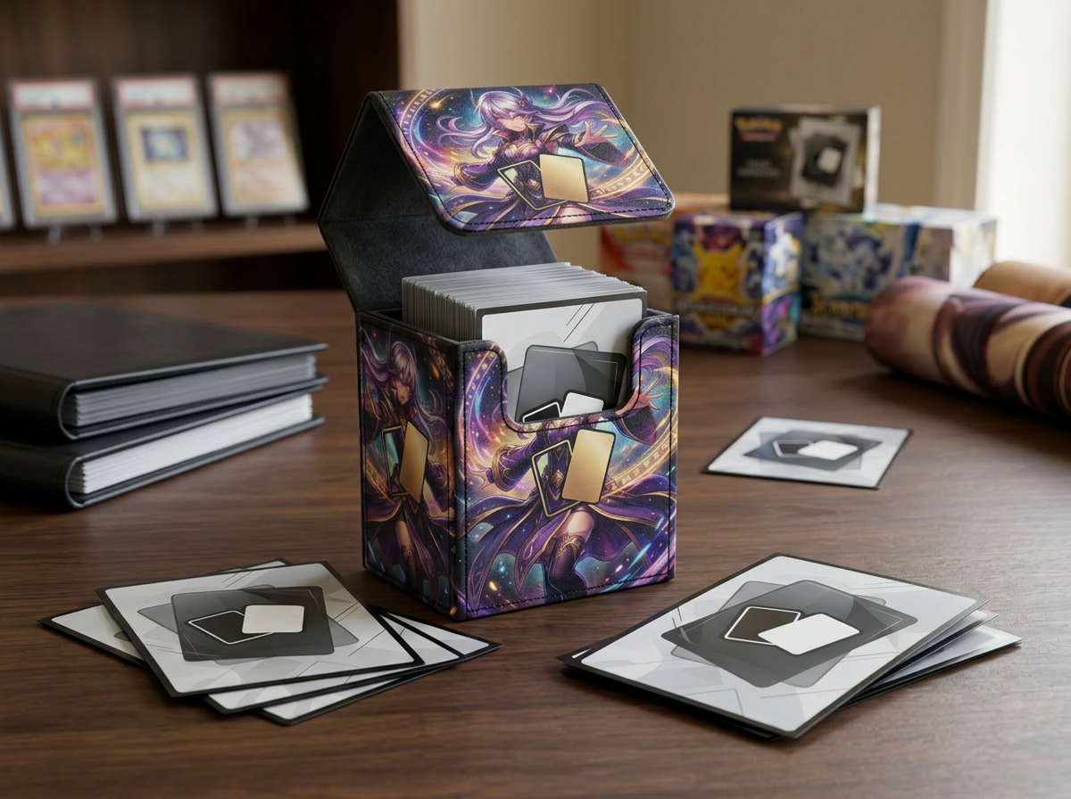 Grizzly Ridge Gaming custom TCG production workspace